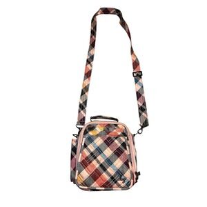 Lug Crossbody Quilted Bag Travel Organizer Magnetic Flap Cruise Adjustable Strap